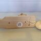 Bogorodskaya traditional Russian wooden bear and matryoshka toy