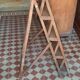 Antique wooden stepladder