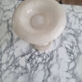 Lampe à poser en albatre vintage