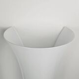 Anni Trenta Luce Large Wall Applique by Venini in Milk White Murano Glass