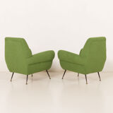 Gigi Radice attr. to lounge chairs, set of two, 1960s
