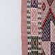 Vintage Turkish kilim, handwoven, 170x217 cm.