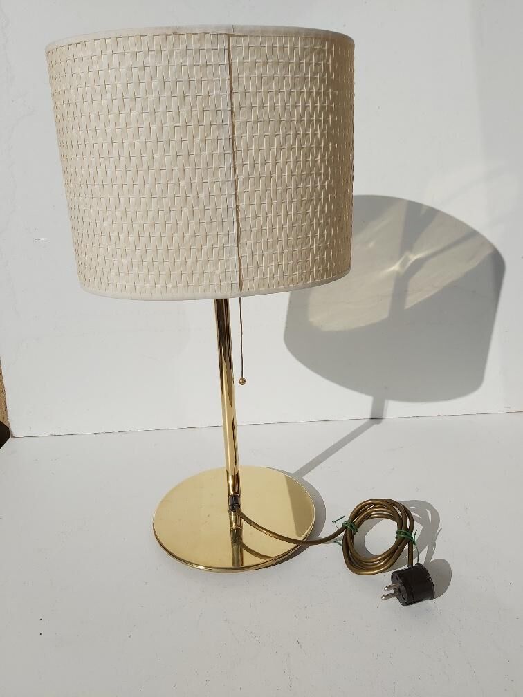 Sergio Bernardi Milano brass design lamp