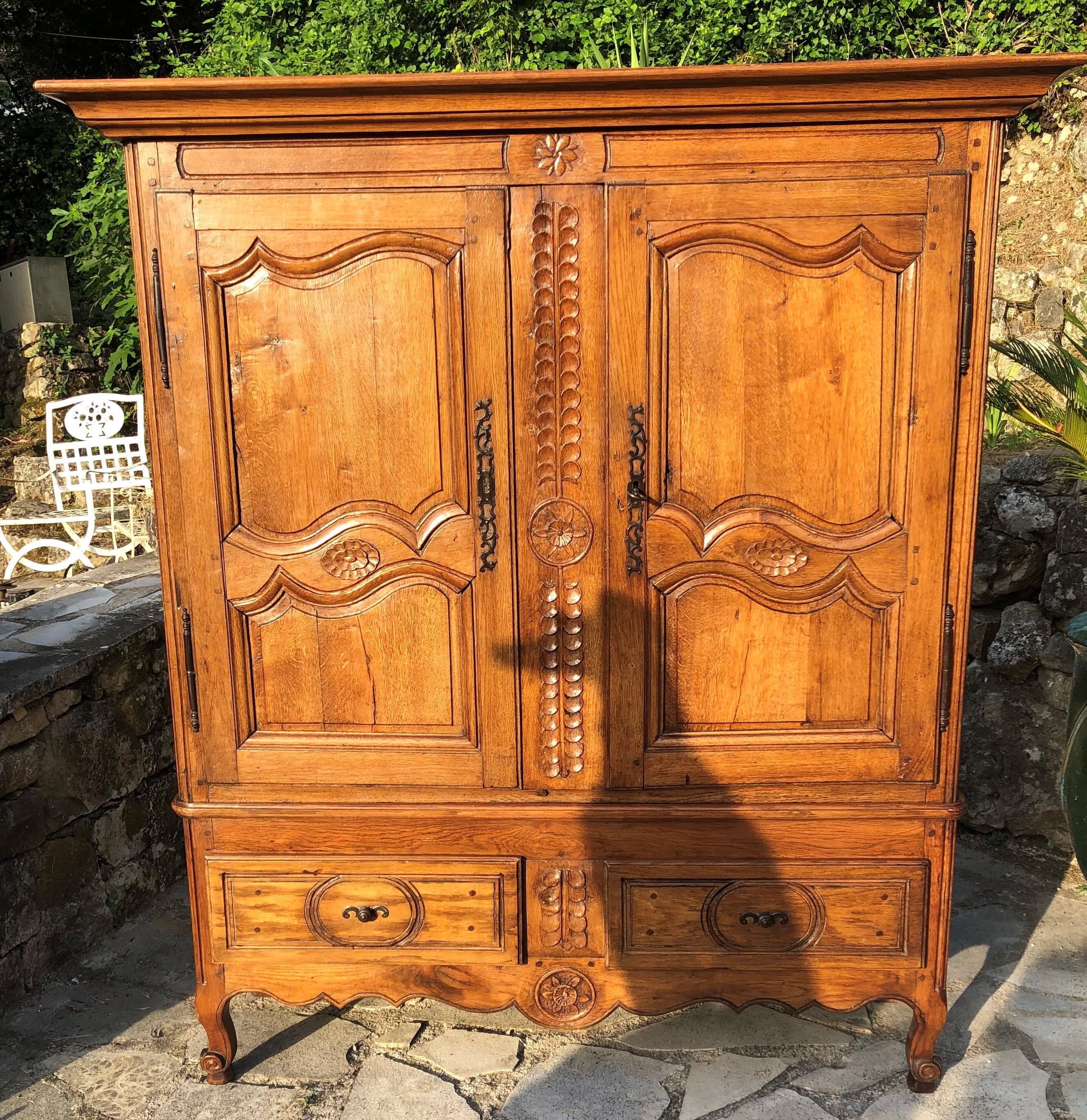 Cabinet louis XV period 19th century