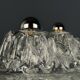 Murano wall lamps Polifemo by Angelo Brotto for Esperia, Italy, 1970s, set of 2