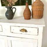 White Parisian buffet