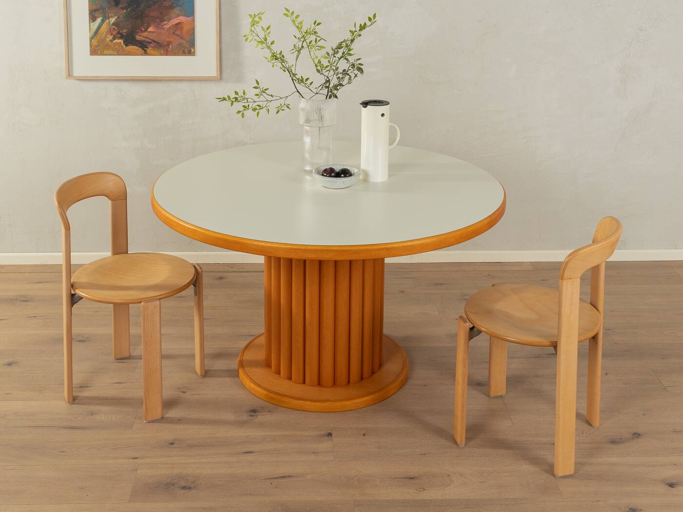Table à manger des années 1980, Flötotto, vintage