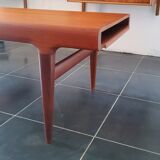 Table basse de Johannes Andersen en teck pour Uldum Møbelfabrik