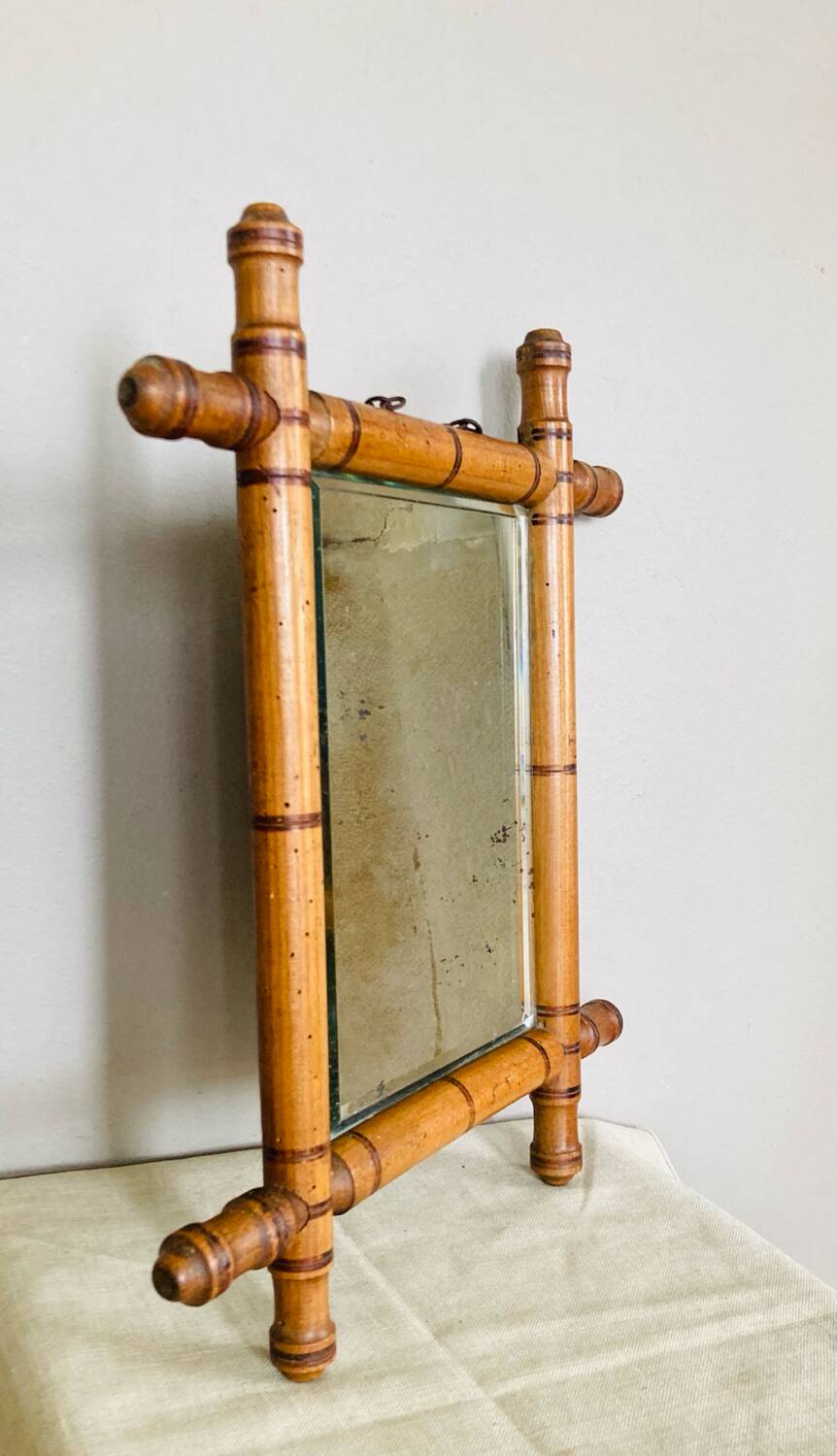 Bamboo Mirror 19th Century