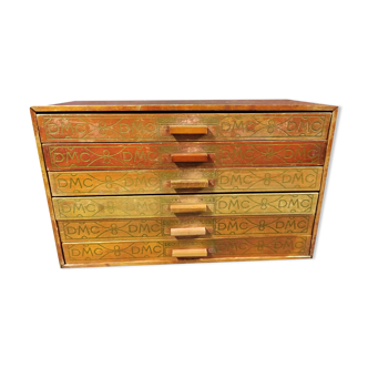 Haberdashery furniture dmc wood sewing