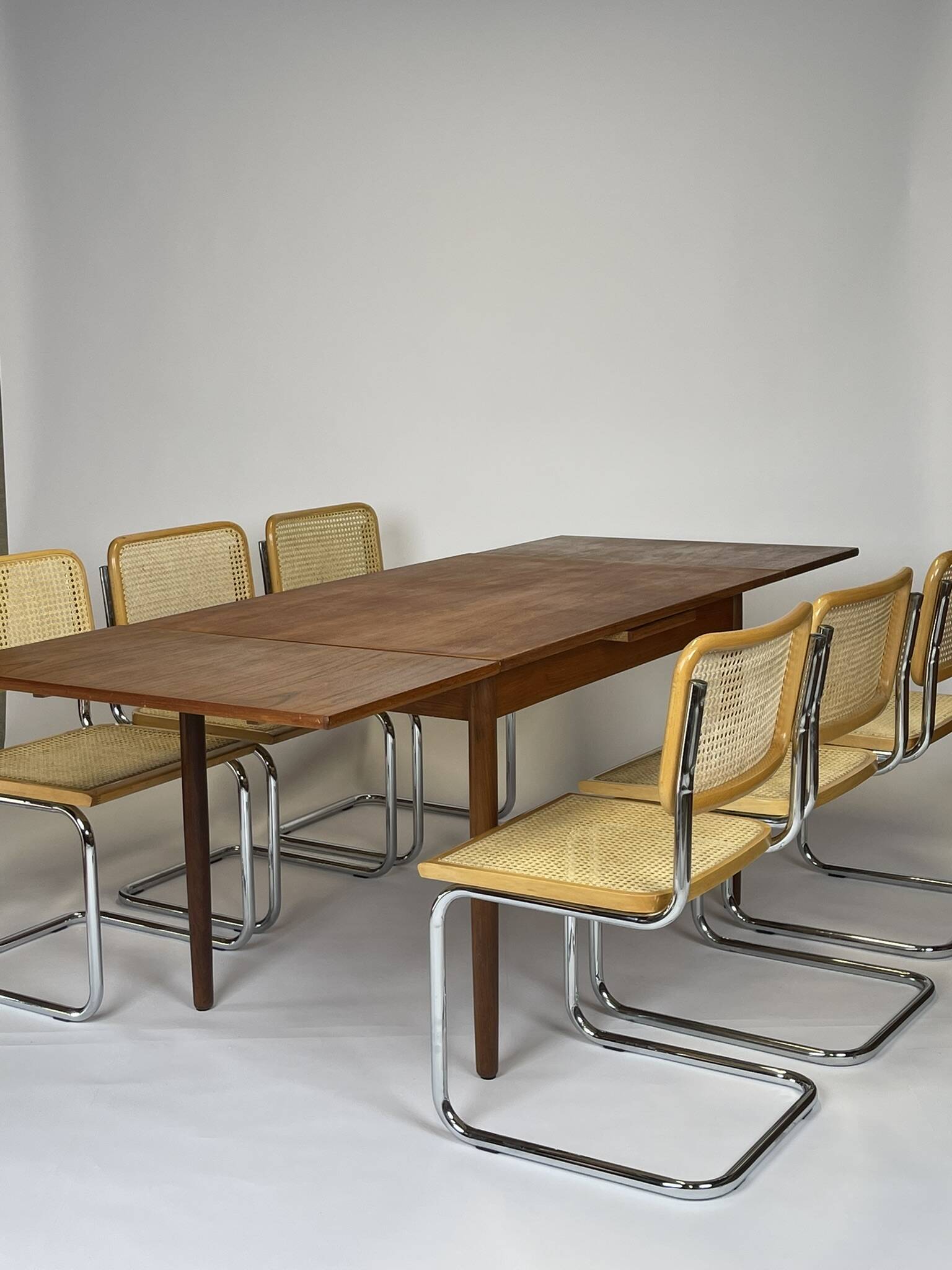 Scandinavian teak dining table