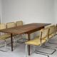 Scandinavian teak dining table