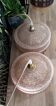 Pink Clichy glass suspension