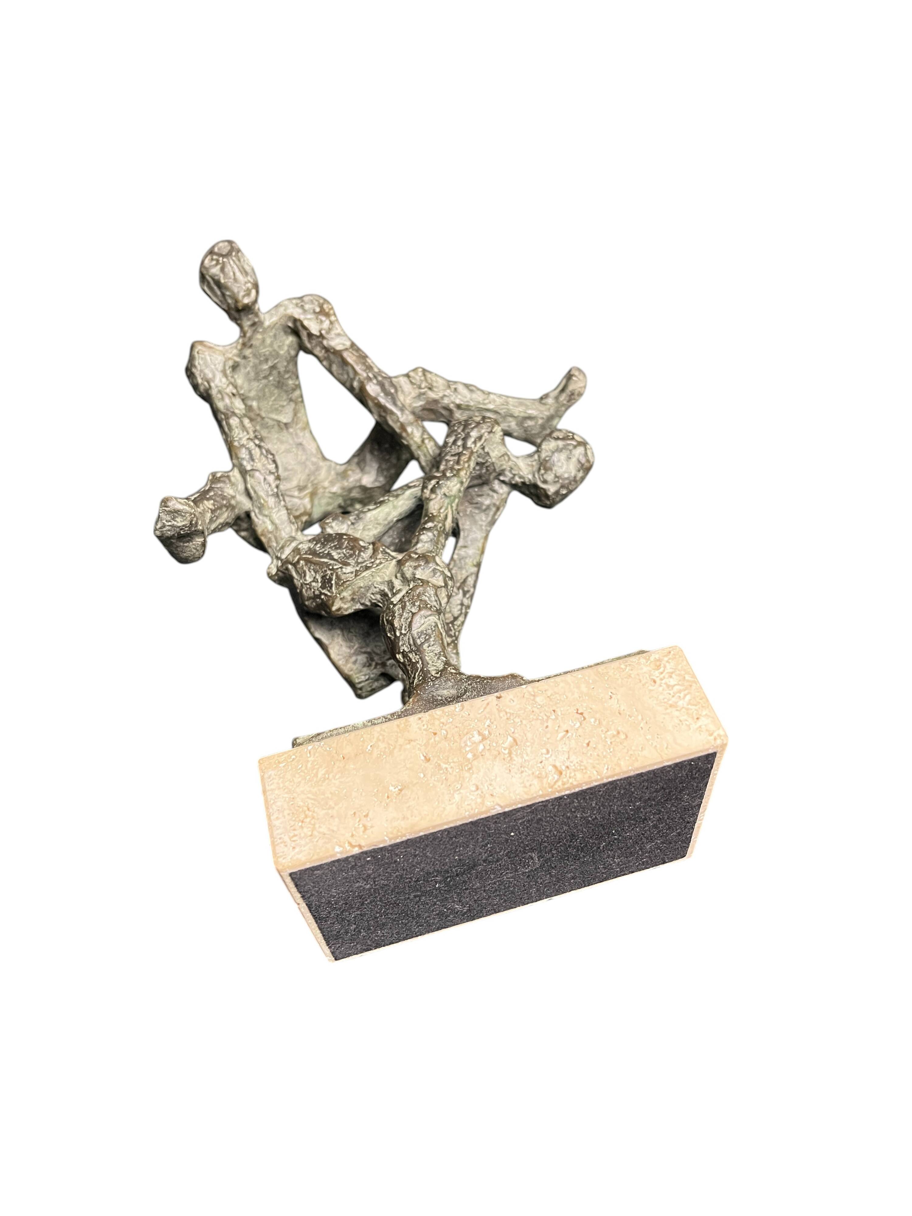 Velilla ubago, bronze sculpture “pídola” signed and numbered, 20th century