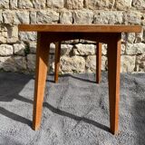 Oak coffee table from the 1950s