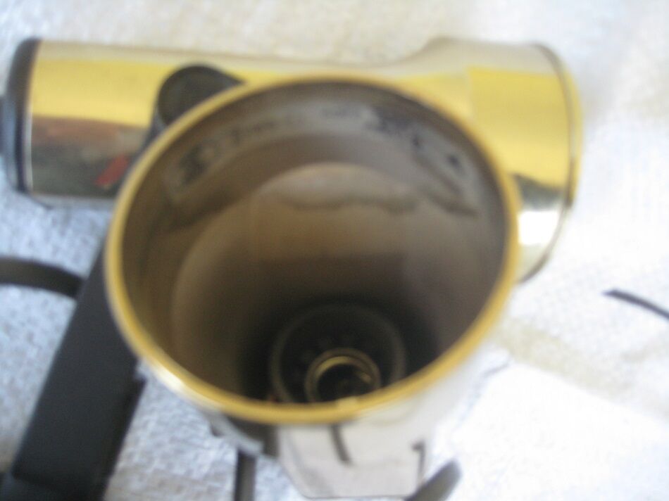 Pair of Lita design spotlights from the 70's, gilded