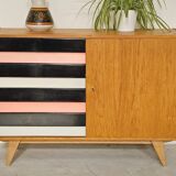 U 458 pink and grey sideboard by Jiri Jiroutek for Interier Praha 1960