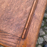 Oak sloping secretary