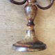 Pair of candlesticks in bronze