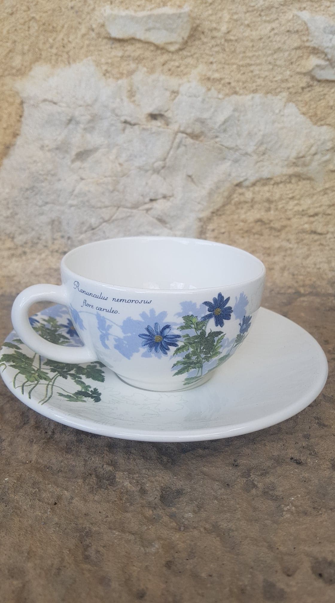 Set of 2 cups Gien L'Herbier du Roy