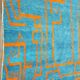 Large Moroccan rug made of natural wool, dimensions 250x150 cm, handmade.