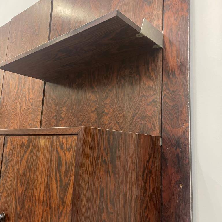 Extraordinary Rio rosewood bookcase