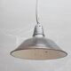 Suspension industrielle émail gris d40