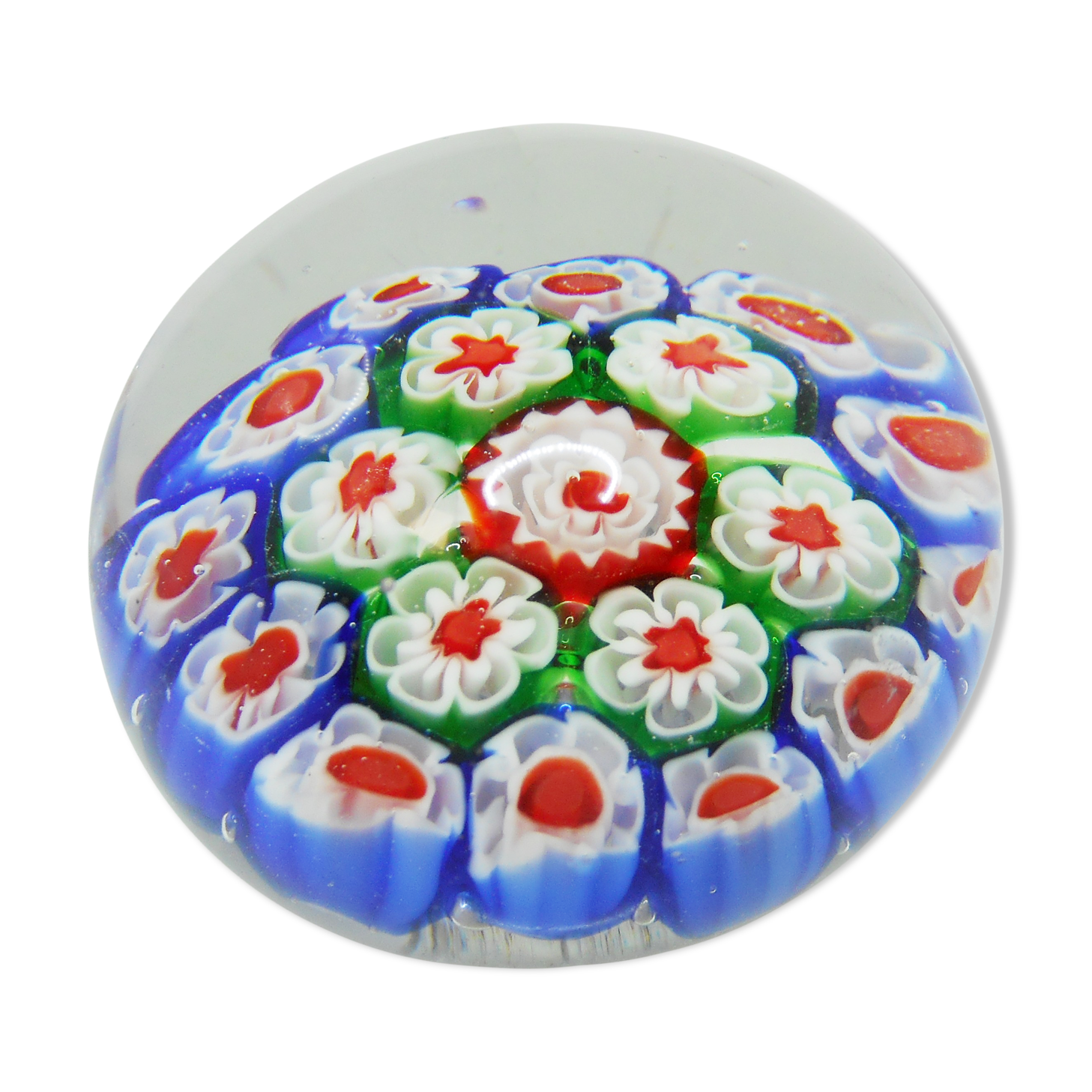 Murano Millefiori vintage 1950 paper press