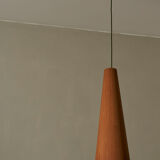 'Conus' pendant lamp in pine by Jørgen Wolff