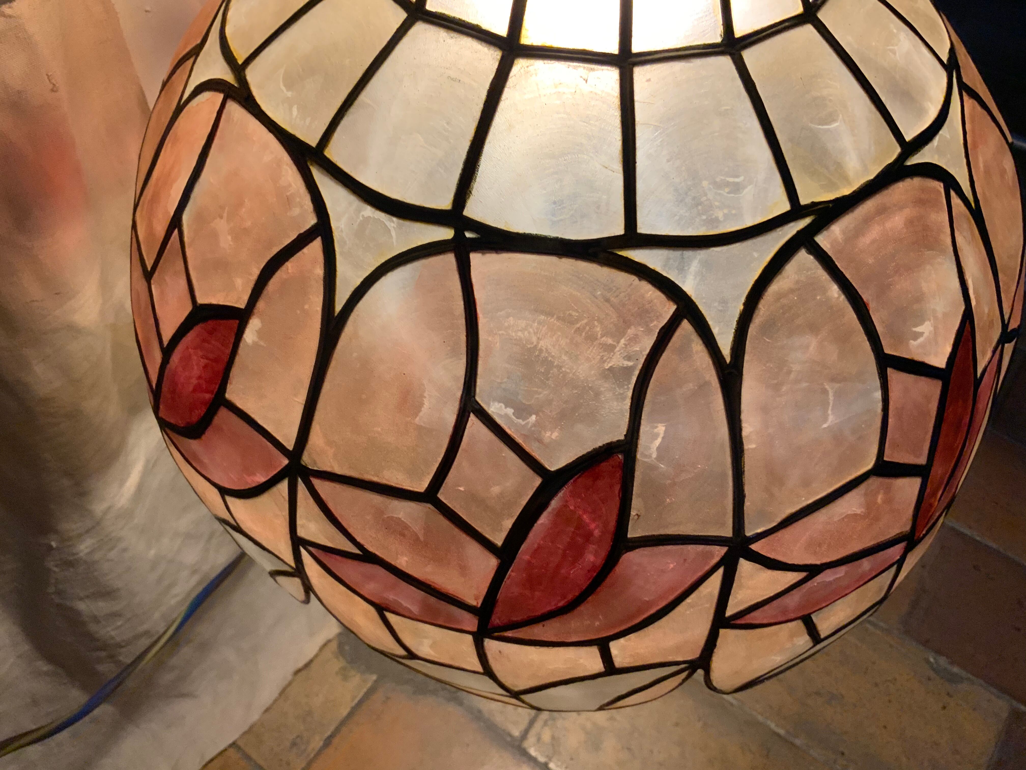 Vintage mother-of-pearl hanging