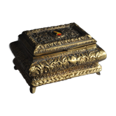 Brass jewelry box