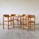 Dining chairs in pine wood by Rainer Daumiller - Set of 4