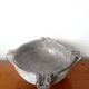 Vintage stoneware ashtray mortar