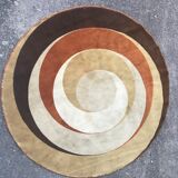 Carpet wool circular 1970 - 200x200 cm