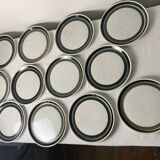 12 Vintage Dessert Plates