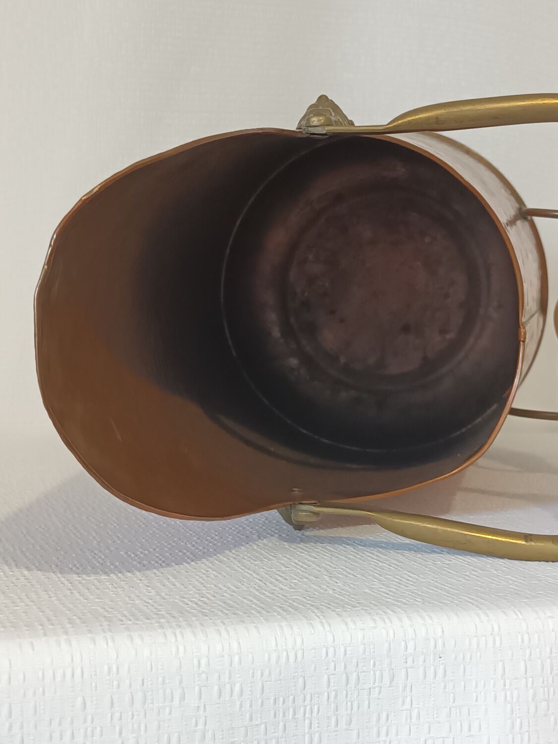 Coal bucket solid copper Holland