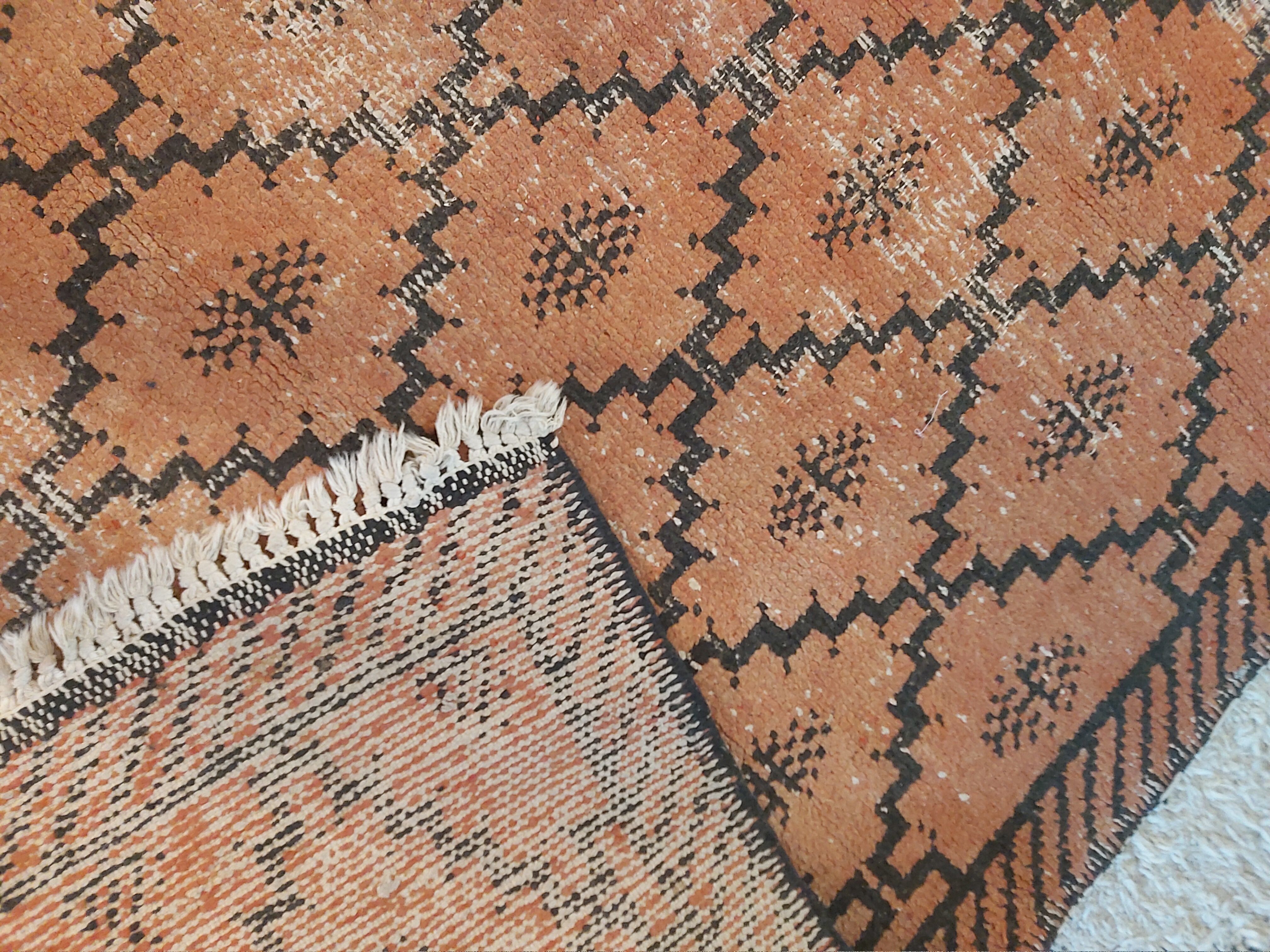 Vintage berber carpet