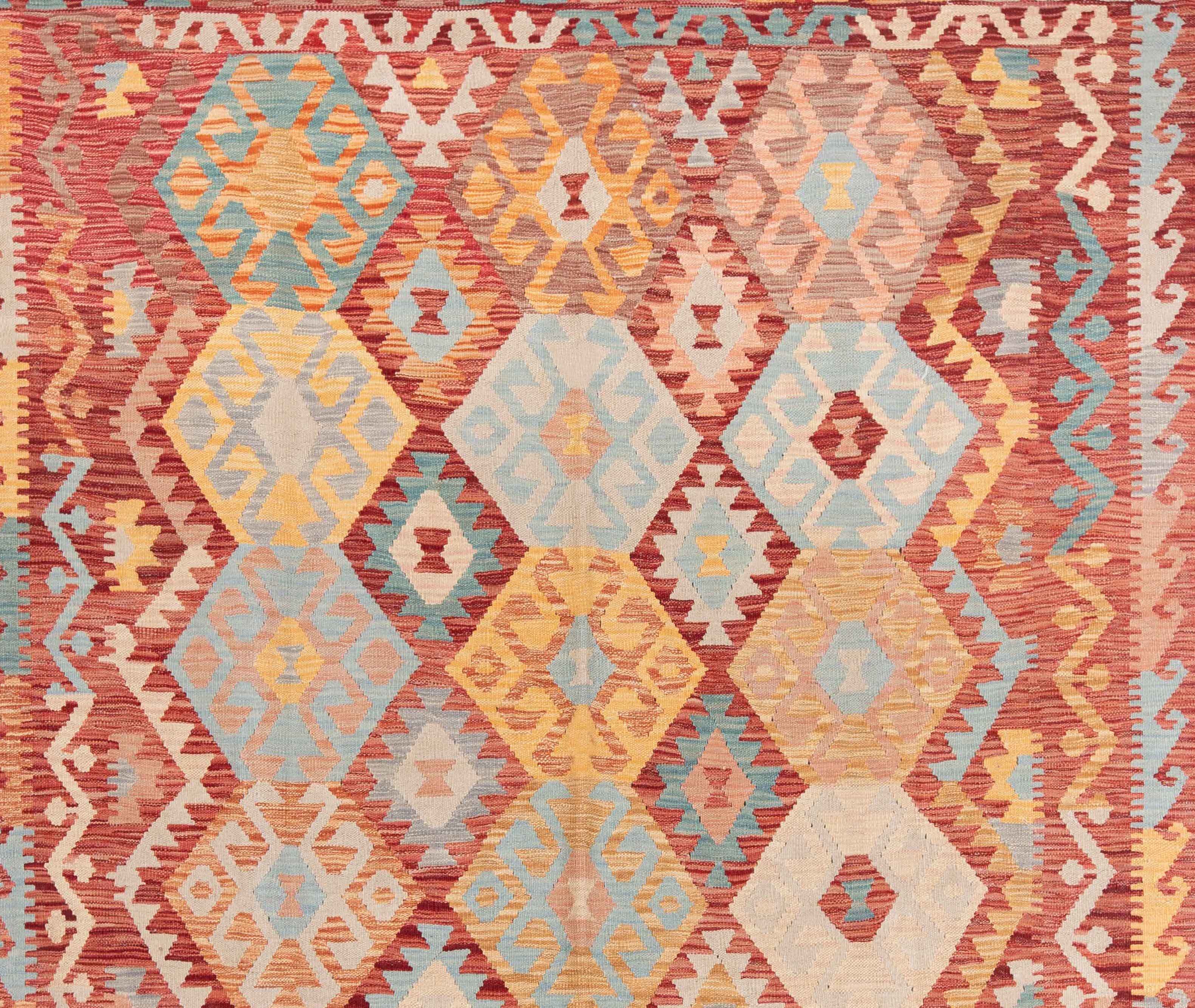 Afghan Pashtun Kilim 238 x 186 cm