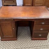 Flat mahogany desk early 20th century