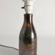 Brown Stoneware Table Lamp by Carl-Harry Stålhane, Designhuset, Sweden 1960s