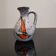 Small vase or jug fat lava Vallauris signed Tess