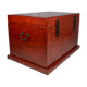 Large red laqué chest