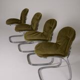 Set of 4 Sabrina Gastone Rinaldi chairs