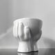 Vintage sculptural vase "Hands"
