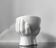 Vintage sculptural vase "Hands"