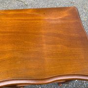 2 Louis XV bedside tables in cherry wood from 1950.