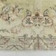 7x10 Beige & Pale Yellow Geometric Pattern Vintage Rug, 203x308 Cm