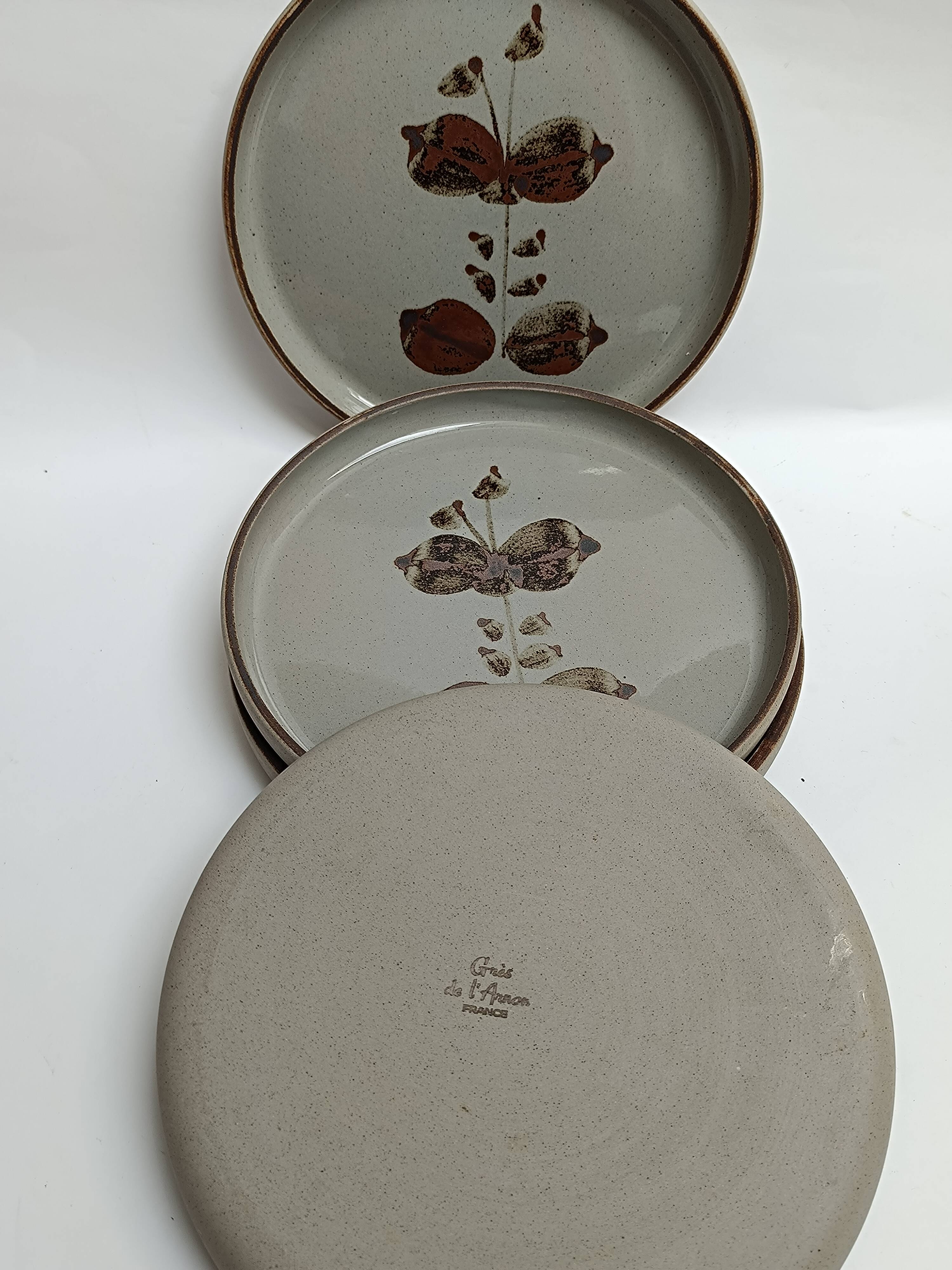 Flat plates from Grès de l'arnon