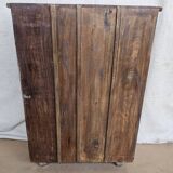 Old Burmese teak display case