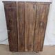 Old Burmese teak display case